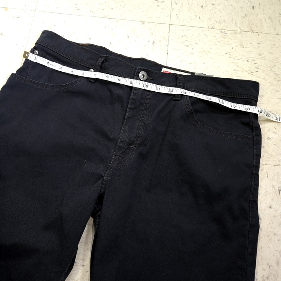 Wrangler | Men's Black Slim Straight Jeans 36x30 - Picture 9 of 11